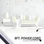 Imagem de Cabo de extensão Power Strip GE 3-Outlet 2,4 m branco 41282