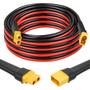 Imagem de Cabo de extensão XT60 de cobre estanhado 10AWG de 4,5 m para modelos RC