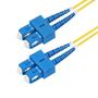 Imagem de Cabo de Fibra Ótica StarTech.com SC para SC OS2 - Modo Único - 2m