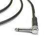 Imagem de Cabo de Guitarra ANGEL 0,30MM Conector P10/P10 90º 25FT 7,62 Metros Preto