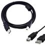 Imagem de Cabo De Impressora Para Interface Usb 2.0 Universal 1,8 Metros Preto LE902