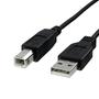 Imagem de Cabo De Impressora Para Interface Usb 2.0 Universal 1,8 Metros Preto LE902