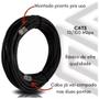 Imagem de Cabo De Internet 20 Metros Lan Crimpado Rj45 Cat5E - Silver