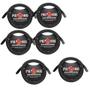 Imagem de Cabo de Microfone Pig Hog Strukture XLR 3 Pinos - 8mm, 3m (Pacote com 6)