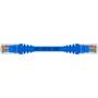 Imagem de Cabo De Rede 10 CM Patch Cord Cat6 UTP Furukawa Azul