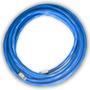 Imagem de Cabo de Rede 100% Cobre 5 Metros CAT6 Azul Área Externa Dupla Capa Blindado UTP Fio Lan