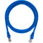 Imagem de Cabo De Rede 2,5 Metros Patch Cord Cat5e UTP 100% Cobre Azul