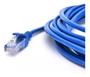 Imagem de Cabo De Rede 3m Cat5e Azul Para Internet Conector Rj45 B-max