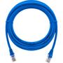 Imagem de Cabo De Rede 5 Metros Patch Cord Cat6 UTP 100% Cobre Azul