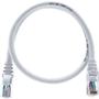 Imagem de Cabo De Rede 70 CM Patch Cord Cat6 UTP 100% Cobre Branco para Ethernet