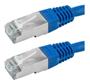 Cabo De Rede Blindado 10m Ethernet Rj45 Cat5e Azul 10 Metros - Chipsce Imagem de Cabo De Rede Blindado 10m Ethernet Rj45 Cat5e Azul 10 Metros