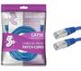 Cabo De Rede Blindado 10m Ethernet Rj45 Cat5e Azul 10 Metros - Chipsce Imagem de Cabo De Rede Blindado 10m Ethernet Rj45 Cat5e Azul 10 Metros