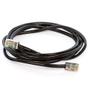 Imagem de Cabo De Rede Blindado Cat5E Com Rj45 Preto - 25 Metros