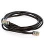 Imagem de Cabo De Rede Blindado Cat5E Com Rj45 Preto - 45 Metros
