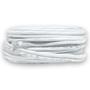 Imagem de Cabo De Rede Branco CAT6 100% Cobre 20 Metros Crimpado Patch Cord Ethernet Lan Cftv Pronto