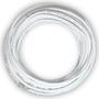 Imagem de Cabo De Rede Branco CAT6 100% Cobre 30 Metros Crimpado Patch Cord Ethernet Lan Cftv Pronto