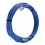 Imagem de Cabo de Rede Cat 6 MPT Interno 20 Metros U/UTP 4P X 23AWG  Azul Com Conectores