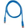 Imagem de Cabo de Rede CAT5e, 1.5 Metros, Patch Cord Azul, PC-ETHU15BL - PlusCable