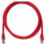 Imagem de Cabo De Rede Cat5E 2 Metros Patch Cord Rj45 Vermelho