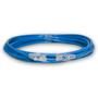 Imagem de Cabo de Rede CAT6 3 Metros 3m Azul Rolo UTP Ethernet Crimpado 23AWG Pronto