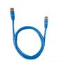 Imagem de Cabo de Rede CAT6, Patch Cord 0.5 Metros, CAT605BL, PlusCable - Azul
