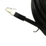 Imagem de Cabo de Rede Cat7 Plug 90 Graus para Cima Preto - 7 Metros