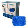 Imagem de cabo de rede cftv p/ lan multimidia e segurança eletron circuito cftv 305m, 0,50mm, 4 pares, 8 fios