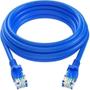 Imagem de Cabo de Rede Ethernet Patch Cord RJ45 Cat5e UTP- 3 Metros