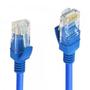Imagem de Cabo De Rede Ethernet Rj45 Cat5E Azul 5 Metros