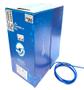 Imagem de Cabo De Rede Lan Cat5e Utp 4p Cmx Azul 45m - 45 metros  Copperlan