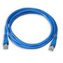 Imagem de Cabo de Rede Montado Patch Cord, 5 m, Azul, RJ/RJ 568B - Interneed