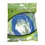 Imagem de Cabo de rede patch cord cat.5 5 metros azul - XCell