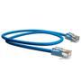 Imagem de Cabo De Rede Patch Cord CAT-5E 1.50m 24 AWG Azul Claro Conector Rj45 Certificado Anatel - SohoPlus Furukawa 35103000