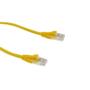 Imagem de Cabo de Rede Patch Cord Cat.5e 2m Montado Amarelo