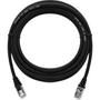 Imagem de Cabo de Rede Patch Cord Cat5e 100% Cobre Blindado Preto 8 Metros