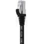 Imagem de Cabo de Rede Patch Cord Cat5e 100% Cobre com  Blindagem Preto 60 centímetros