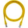 Imagem de Cabo de Rede Patch Cord Cat5e CCA Amarelo 4 Metros 24AWG 1GBPs