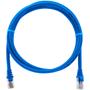 Imagem de Cabo de Rede Patch Cord Cat5e CCA Azul 1,5 Metros