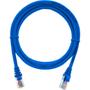 Imagem de Cabo de Rede Patch Cord Cat5e CCA Azul 4 Metros