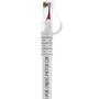 Imagem de Cabo de Rede Patch Cord Cat5e CCA Branco 1 Metro