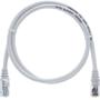 Imagem de Cabo de Rede Patch Cord Cat5e CCA Branco 1 Metro