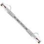 Imagem de Cabo de Rede Patch Cord Cat5e CCA Branco 10 centímetros Curto para rack