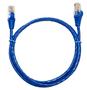 Imagem de Cabo de Rede Patch Cord Cat5e RJ45 Azul 1,5 Metros