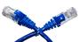 Imagem de Cabo de Rede Patch Cord Cat5e RJ45 Azul 1,5 Metros