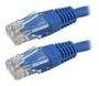Imagem de Cabo de rede patch cord cat5e utp  1 metro azul 5+