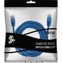 Imagem de Cabo de Rede PATCH CORD CAT5E UTP 3M AZUL - Santana Centro