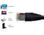 Imagem de Cabo De Rede Patch Cord Cat6 100 Metros 100m Cat 6 Utp Rj45