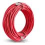 Imagem de Cabo De Rede Patch Cord Cat6 10metros 10m Cat6 Vermelho Giga