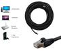 Imagem de Cabo De Rede Patch Cord Cat6 12 Metros 12m Cat 6 Blindado