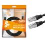 Imagem de Cabo De Rede Patch Cord Cat6 Ethernet Ftp 5M Blindado 5+
